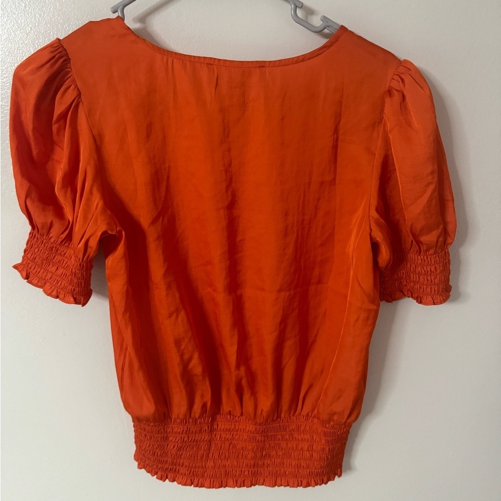 PHILOSOPHY smocked puff sleeve blouse NEW WITH TAGS - Picture 5 of 5